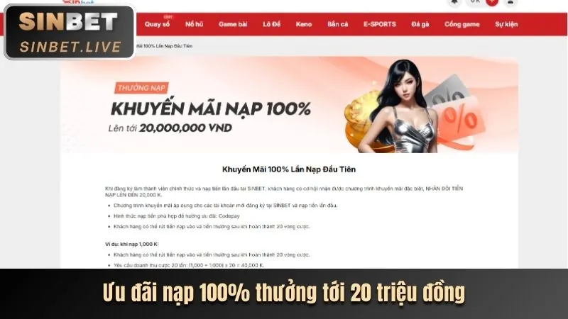 Khuyến mãi chào mừng thành viên mới Keovip